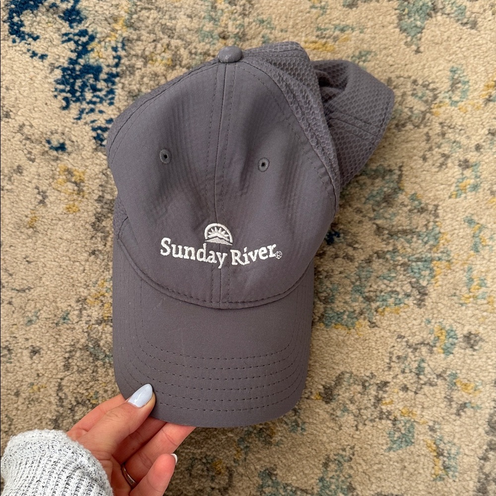 Gray Sunday River Cap